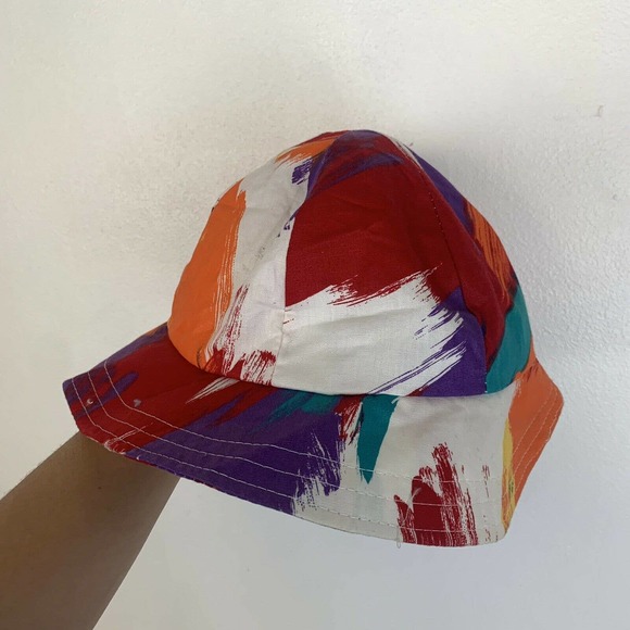 Vintage Banash of boston multi color bucket hat small one size - Picture 3 of 7